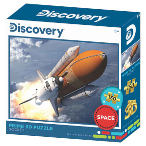 Prime 3D 150 Parça 3D Puzzle: Discovery Roket