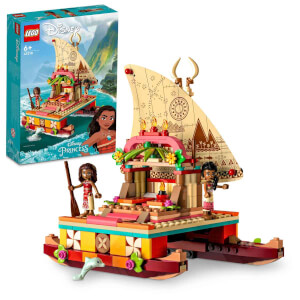 LEGO® | Disney Moana’nın Yol Bulma Teknesi 43210 - 6 Yaş ve Üzeri Çocuklar için Hayal Gücünü Geliştiren Yaratıcı Oyuncak Yapım Seti (321 Parça)