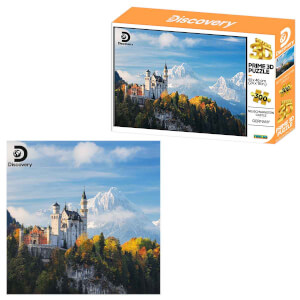 Prime 3D 300 Parça 3D Puzzle: Discovery Neuschwanstein Kalesi 