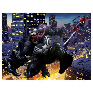 Prime 3D/2D 500 Parça Çift Taraflı Puzzle: Marvel Spider-Man