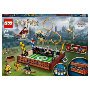  LEGO Harry Potter Quidditch Bavulu 76416 - 9 Yaş ve Üzeri Harry Potter Hayranları için Yaratıcı Oyuncak Yapım Seti (599 Parça)