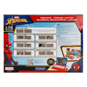 Marvel Spiderman İngilizce Türkçe Laptop