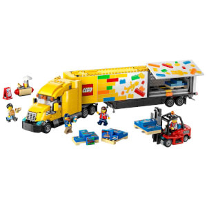 LEGO City Sarı Dağıtım Kamyonu 60440 - 8 Yaş ve Üzeri Çocuklar için Yaratıcı Oyuncak Yapım Seti (1061 Parça)