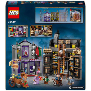 LEGO Harry Potter Ollivanders ve Madam Malkin'in Cübbe Dükkanı 76439 - 8 Yaş ve Üzeri Çocuklar için Diagon Yolu Oyuncak Mağazası Modeli Yapım Seti (744 Parça)