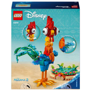 LEGO Disney Moana 2 Heihei 43272 - 9 Yaş ve Üzeri Çocuklar için İnşa Edilebilen Hayvan Modeli Yapım Seti (566 Parça)