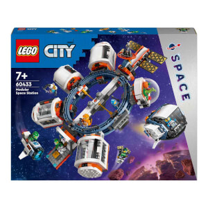 LEGO® City Modüler Uzay İstasyonu 60433 - 7 Yaş ve Üzeri Uzay Meraklısı Çocuklar için Yaratıcı Oyuncak Yapım Seti (1097 Parça)