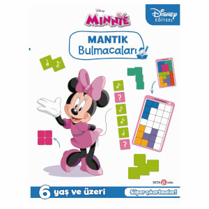 Disney Eğitsel Minnie Çıkartmalı Mantık Bulmacaları