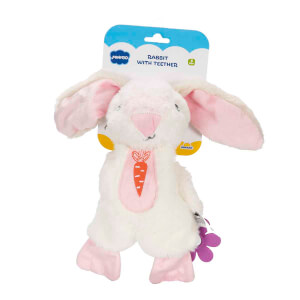 Minibo Diş Kaşıyıcılı Sevimli Peluş Tavşan