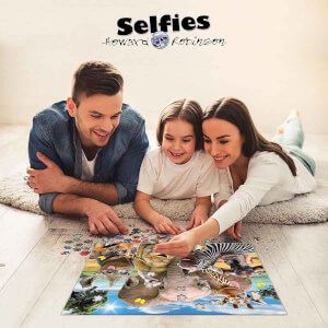 500 Parça 3D Puzzle: Afrika Selfie