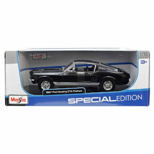 1:18 1967 Ford Mustang Fastback Special Edition Model Araba