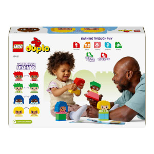 LEGO® DUPLO® İlk Büyük Duygularım 10415 - 1 Buçuk Yaş ve Üzeri Çocuklar için kişisel olarak kullanılabilen Eğitici Oyuncak Yapım Seti (23 Parça)