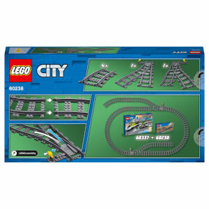 LEGO City Değiştiren Makaslar 60238 - Tren Seven Çocuklar için Yaratıcı Oyuncak Yapım Seti (8 Parça)