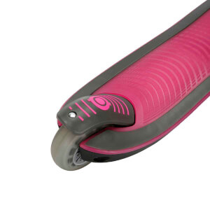 Globber Elite Deluxe 3 Tekerlekli Katlanabilir Işıklı Pembe Scooter