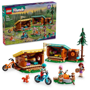 LEGO Friends Macera Kampı Şirin Kulübeler 42624 - 7 Yaş ve Üzeri Çocuklar için Tilki Figürü İçeren Yaratıcı Oyuncak Yapım Seti (437 Parça)