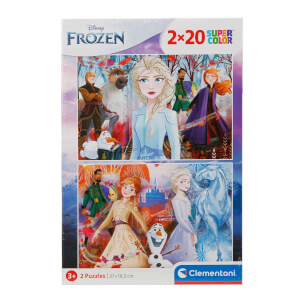 2 x 20 Parça Puzzle : Frozen 2