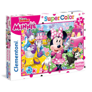 104 Parça Puzzle : Glitter Minnie Happy Helpers 