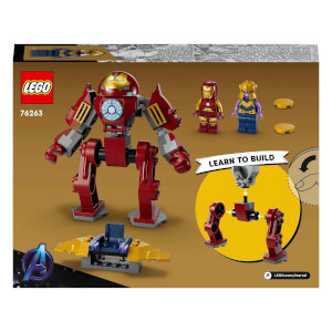  LEGO Marvel Iron Man Hulkbuster Thanos’a Karşı 76263 - 4 Yaş ve Üzeri Çocuklar için Süper Kahraman Savaşı İçeren Yaratıcı Oyuncak Yapım Seti (66 Parça)