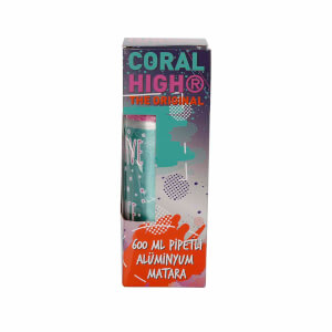 Coral High Kedi Desenli Alüminyum Matara 600 ml 11953
