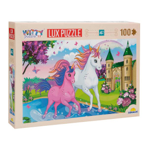 100 Parça Puzzle: Unicorn