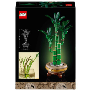 LEGO Botanicals Şans Bambusu 10344 - Doğasever Yetişkinler için Dekoratif Bitki Yapım Seti (325 Parça)