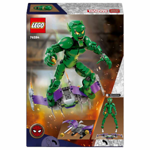 LEGO Marvel Green Goblin Yapım Figürü 76284 - 8 Yaş ve Üzeri Süper Kahraman Seven Çocuklar için Yaratıcı Oyuncak Yapım Seti (471 Parça)