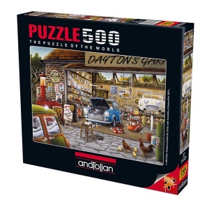 500 Parça Puzzle : Garaj