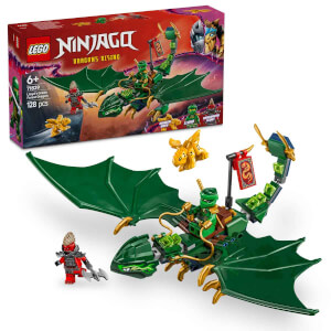 LEGO NINJAGO Lloyd’un Yeşil Orman Ejderhası 71829 - 6 Yaş ve Üzeri Çocuklar için 2 Minifigürlü Yaratıcı Oyuncak Yapım Seti (128 Parça)