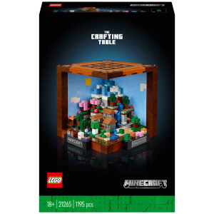 LEGO Minecraft Eşya Yapma Masası 21265 - Yetişkinler için Koleksiyonluk Yaratıcı Model Yapım Seti (1195 Parça)