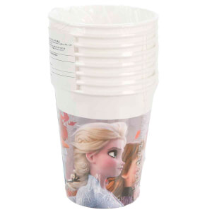 Frozen 2 Desenli Karton Bardak 8’li 200 ml