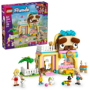 LEGO Friends Evcil Hayvan Aksesuar Dükkanı 42650 - 6 Yaş ve Üzeri Çocuklar için Mini Bebek, Kedi ve Köpek Minifigürü İçeren Yaratıcı Oyuncak Yapım Seti (375 Parça)