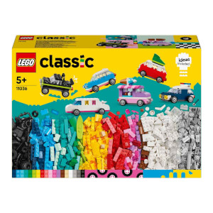 LEGO® Classic Yaratıcı Araçlar 11036 -4 Yaş ve Üzeri Çocuklar için 10 Adet Araba Yapımı İçeren Yaratıcı Oyuncak Yapım Seti (900 Parça)