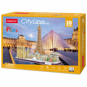 114 Parça 3D Puzzle: Paris 