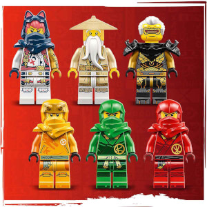 LEGO® NINJAGO® Destiny’s Bounty – zamana karşı yarış 71797 - 9 Yaş ve Üzeri Çocuklar için 2 Ejderha İçeren Yaratıcı Oyuncak Yapım Seti (1739 Parça)