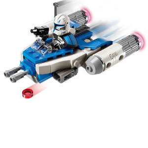 LEGO Star Wars: Klon Savaşları Yüzbaşı Rex Y-Wing Mikro Savaşçı 75391 - 6 Yaş ve Üzeri Çocuklar için Yaratıcı Oyuncak Yapım Seti (99 Parça)