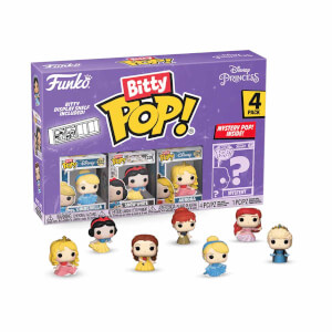 Funko Bitty Pop: Disney Princess Cinderella 4 lü Sürpriz Figür Seti