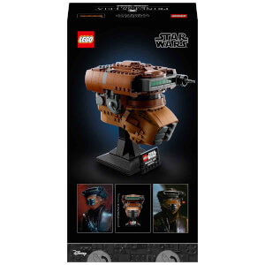 LEGO Star Wars Prenses Leia (Boushh) Kaskı 75351 - Yetişkinler için Koleksiyonluk Sergileme Modeli Yapım Seti (670 Parça)