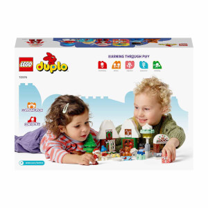 LEGO DUPLO Noel Baba'nın Zencefilli Kurabiye Evi 10976