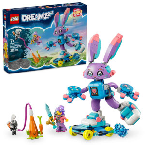 LEGO DREAMZzz Izzie ve Oyun Tavşanı Bunchurro 71490 - 7 Yaş ve Üzeri Çocuklar için Yaratıcı Oyuncak Yapım Seti (252 Parça)