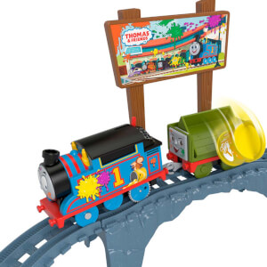 Fisher Price Thomas ve Arkadaşları Boya Teslimatı Motorlu Tren Seti HTN34