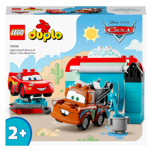 LEGO DUPLO Disney ve Pixar Arabalar Şimşek McQueen ve Mater'in Oto Yıkama Eğlencesi 10996