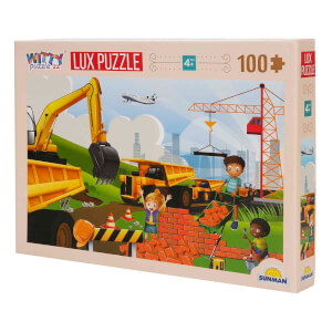 100 Parça Puzzle: İnşaat 