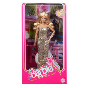 Barbie Movie - Barbie Gold Tulumlu Bebek HPJ99