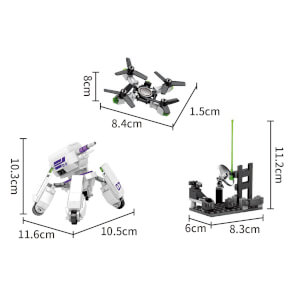 BLX War Drone, Radar ve Robot 22610