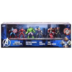 Marvel Avengers Diorama Nano Metalfigs Die Cast 6’lı Figür Seti