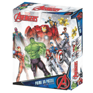 200 Parça 3D Puzzle: Marvel Avengers