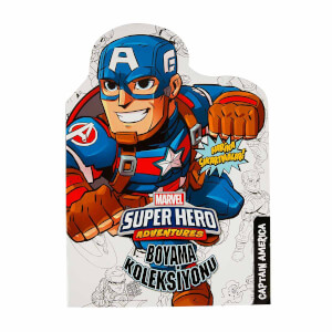 Marvel Super Hero Adventures Çıkartmalı Boyama Koleksiyonu