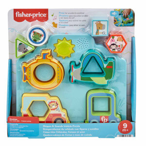 Fisher Price Sesli ve Işıklı Arabalar Puzzle HRP31