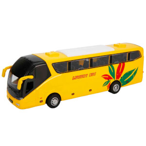 Sesli ve Işıklı Die Cast Çek Bırak Otobüs 