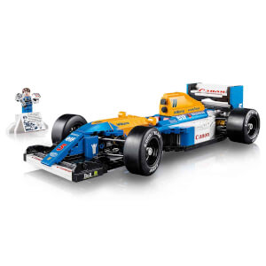LEGO Icons Williams Racing FW14B ve Nigel Mansell 10353 - Yetişkinler için Koleksiyonluk Yaratıcı Model Yapım Seti (799 Parça)