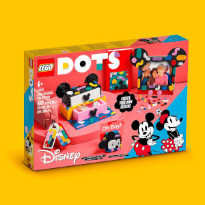 LEGO DOTS  Disney Mickey Fare ve Minnie Fare Okula Dönüş Projesi Kutusu 41964